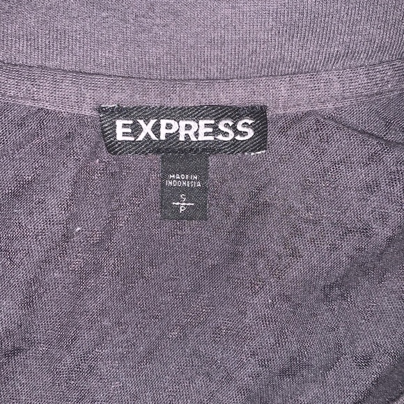 Express Grey Shirt. Small. Light weight - Picture 4 of 4